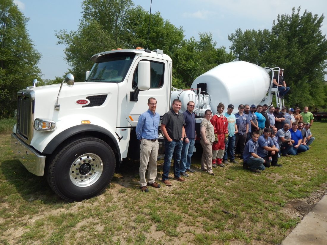  First Integral dx Concrete Mixer Manufactured in New Ulm 